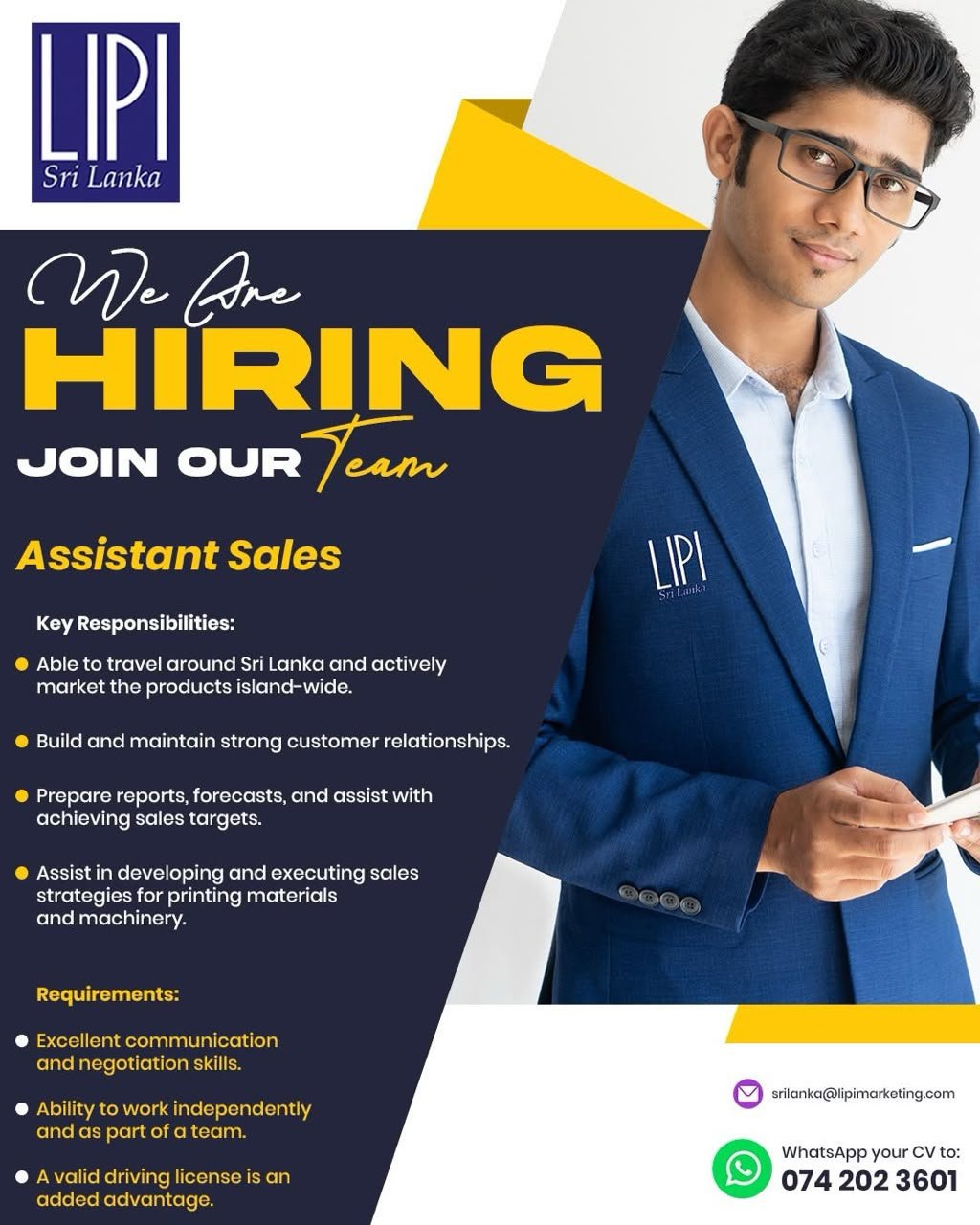 Assistant Sales