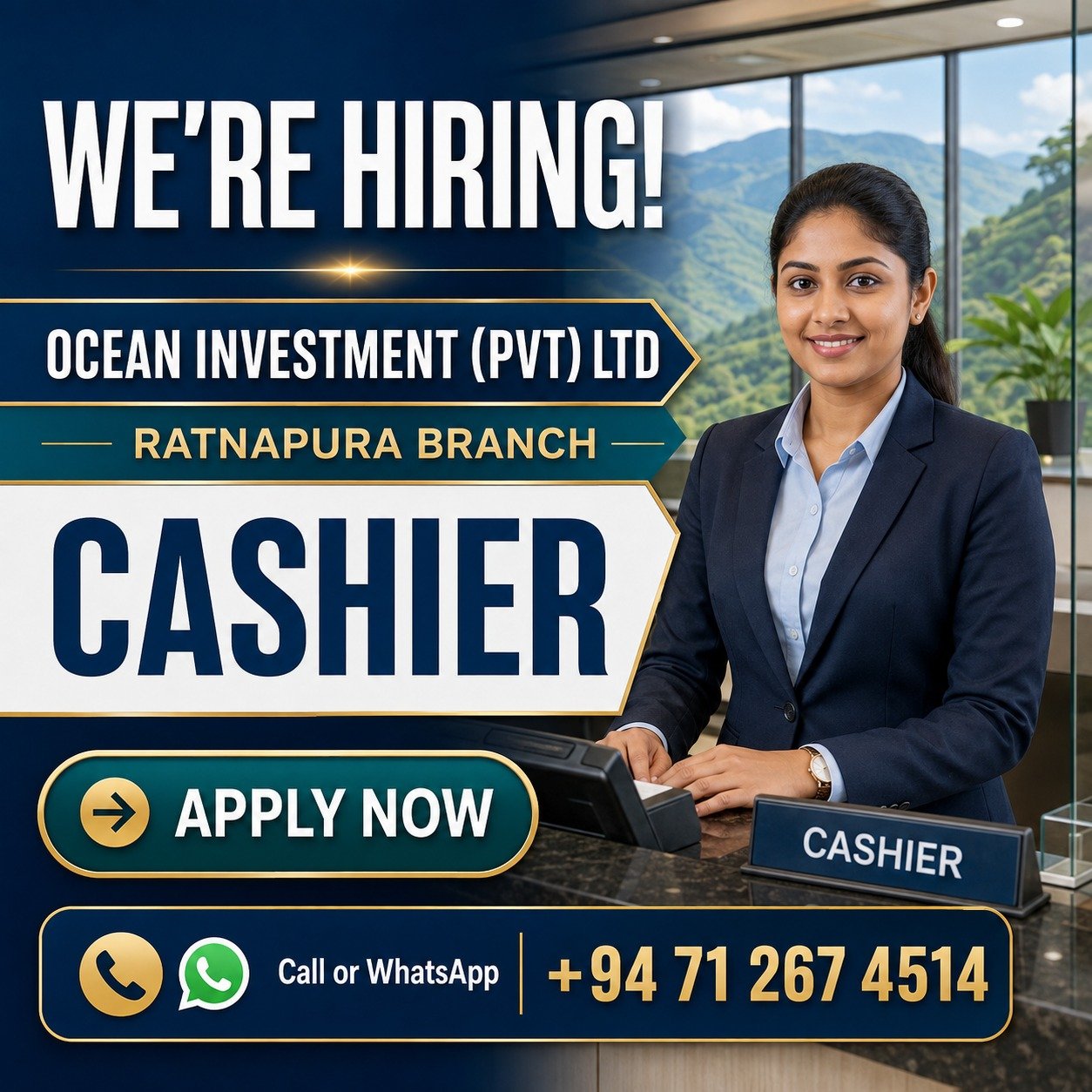 CASHIER