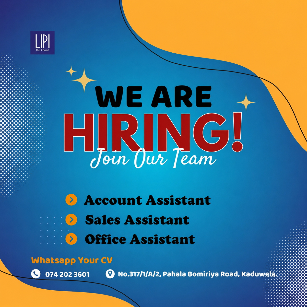 Sales Assistant