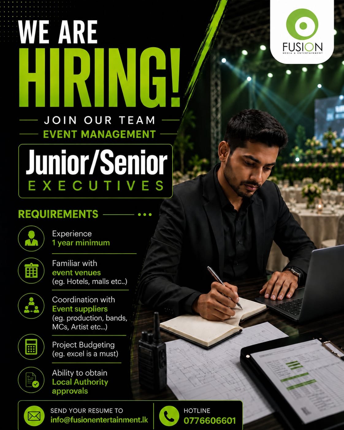 Event Management Junior Executives